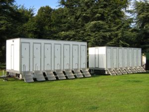 portable toilets exterior