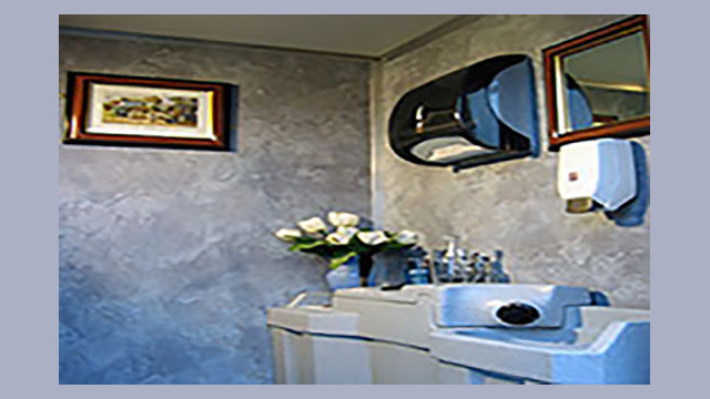 portable bathrooom interior